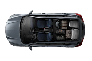  Tracker 2025 carro SUV com amplo espaço interno para as suas viagens